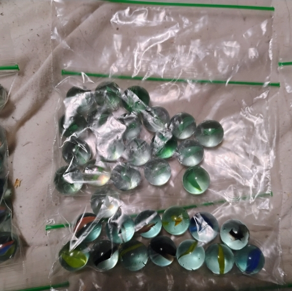 Assorted Glass Marbles Collection - Picture 3 of 11